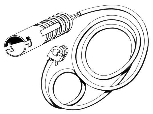 A.B.S. Slidindikator, bremsebelægning 39535 for BMW