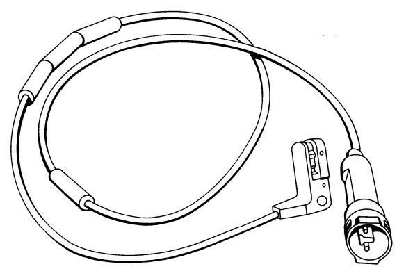A.B.S. Slidindikator, bremsebelægning 39522 for OPEL VAUXHALL