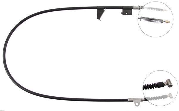 A.B.S. Håndbremsekabel k13687 for FORD NISSAN