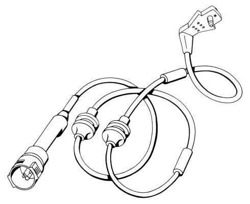 A.B.S. Slidindikator, bremsebelægning 39532 for OPEL CADILLAC