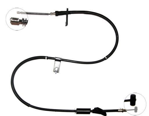 A.B.S. Håndbremsekabel k17737 for OPEL VAUXHALL SUZUKI