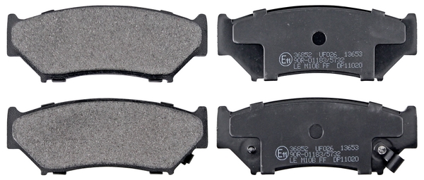 A.B.S. Bremseklodser 36852 for CHEVROLET SUZUKI SANTANA