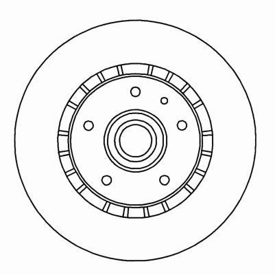 A.B.S. Bremseskive 15926 ventileret 287mm 22mm for VOLVO