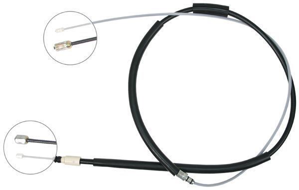 A.B.S. Håndbremsekabel k13166 for RENAULT