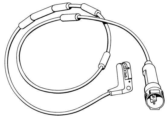 A.B.S. Slidindikator, bremsebelægning 39521 for OPEL VAUXHALL