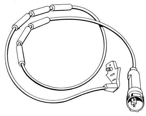 A.B.S. Slidindikator, bremsebelægning 39524 for OPEL VAUXHALL