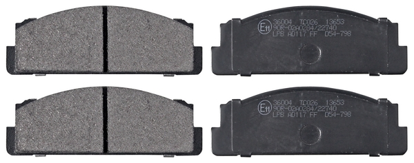 A.B.S. Bremseklodser 36004 for FIAT LANCIA SEAT ZASTAVA