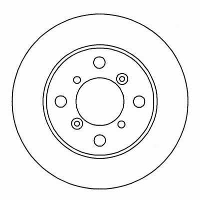 A.B.S. Bremseskive 16625 ventileret 235mm 20mm for SUZUKI