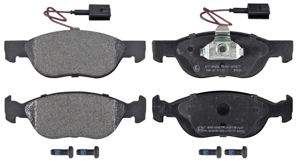 A.B.S. Bremseklodser 37013 for FIAT ALFAROME/FIAT/LANCI LANCIA