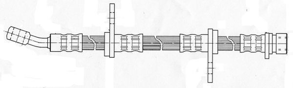 A.B.S. Bremseslange sl4205 for HONDA