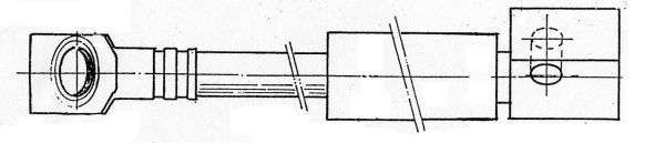 A.B.S. Bremseslange sl3390 for OPEL VAUXHALL