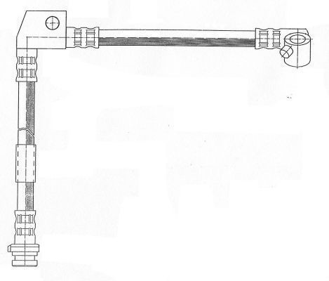A.B.S. Bremseslange sl3823 for NISSAN
