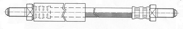 A.B.S. Bremseslange sl2783 for FORD
