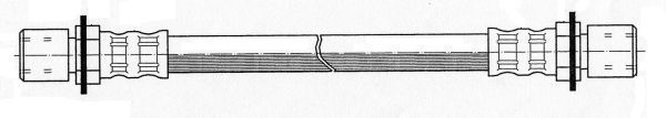 A.B.S. Bremseslange sl4269 for HONDA ROVER