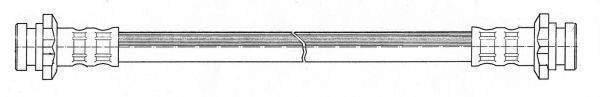 A.B.S. Bremseslange sl5165 for NISSAN