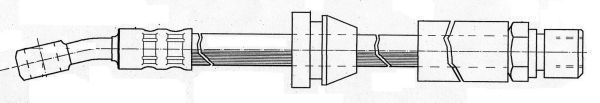 A.B.S. Bremseslange sl4945 for DAEWOO