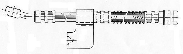 A.B.S. Bremseslange sl5016 for HYUNDAI