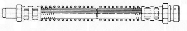 A.B.S. Bremseslange sl3990 for MITSUBISHI PROTON