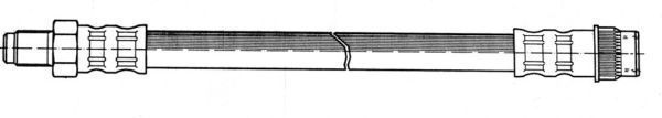 A.B.S. Bremseslange sl4861 for PEUGEOT