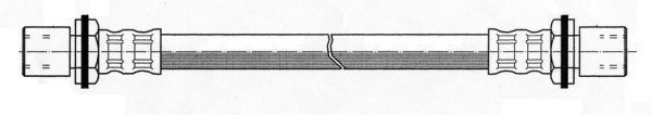 A.B.S. Bremseslange sl4025 for DAIHATSU TOYOTA
