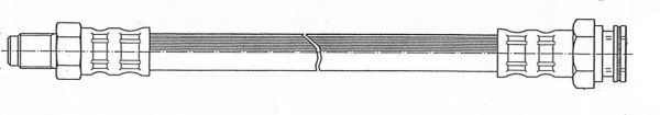 A.B.S. Bremseslange sl3980 for MITSUBISHI