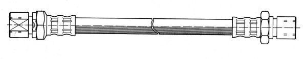 A.B.S. Bremseslange sl2483 for OPEL VAUXHALL