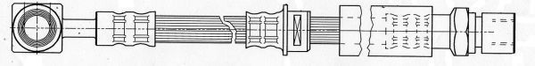 A.B.S. Bremseslange sl5231 for SAAB