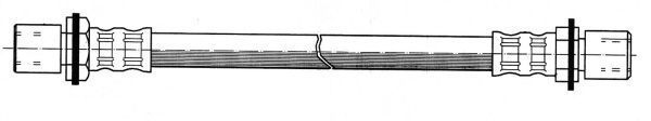 A.B.S. Bremseslange sl3409 for TOYOTA