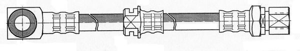 A.B.S. Bremseslange sl3278 for OPEL VAUXHALL