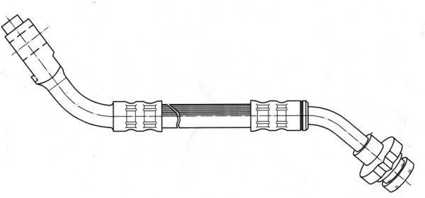 A.B.S. Bremseslange sl3691 for NISSAN