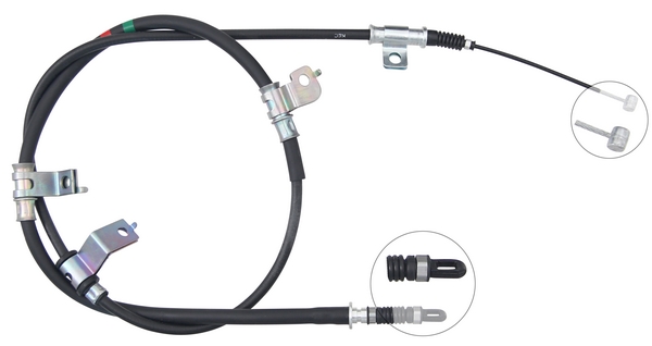 A.B.S. Håndbremsekabel k17500 for HYUNDAI