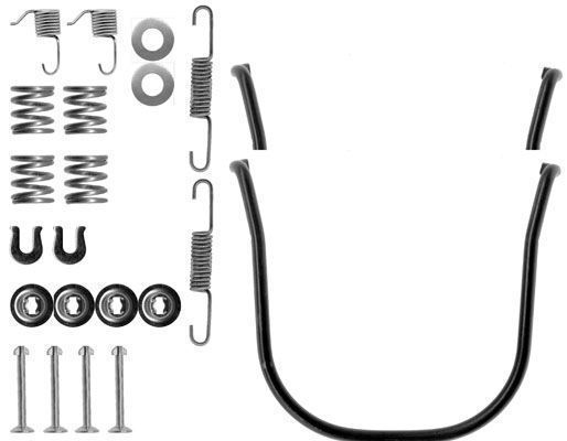 A.B.S. Tilbehørssæt, bremsebakker 0634q for NISSAN