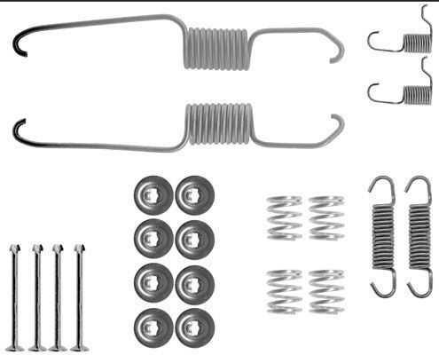 A.B.S. Tilbehørssæt, bremsebakker 0685q for TOYOTA