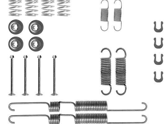 A.B.S. Tilbehørssæt, bremsebakker 0738q for TOYOTA