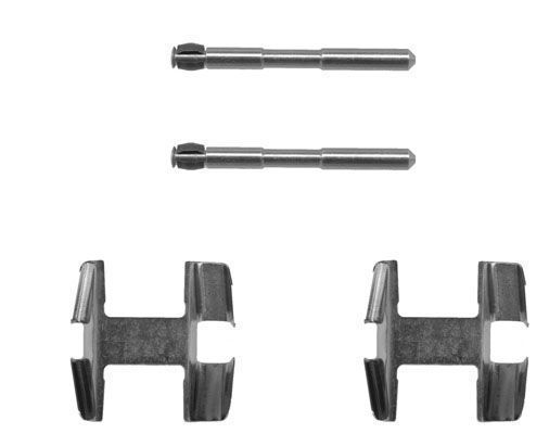 A.B.S. Tilbehørssæt, skivebremsebelægning 0906q for ALFAROME/FIAT/LANCI VAG