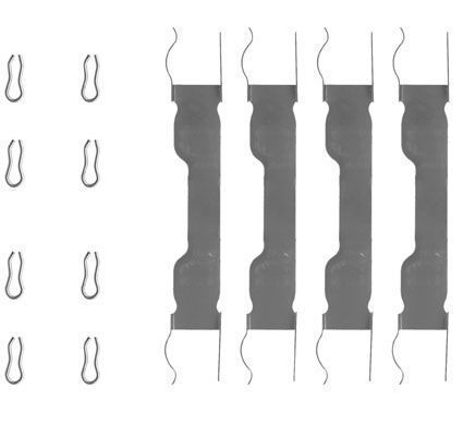 A.B.S. Tilbehørssæt, skivebremsebelægning 0909q for YUGO FIAT AUTOBIANCHI FSO SEAT