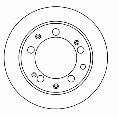 A.B.S. Bremseskive 15941 ventileret 282mm 20mm for PORSCHE