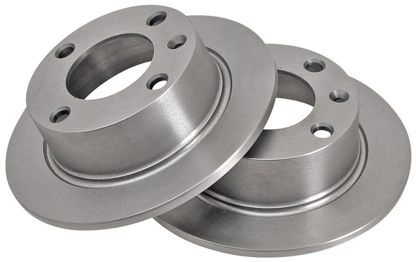A.B.S. Bremseskive 16187 fuld 224mm 9mm for CITROËN