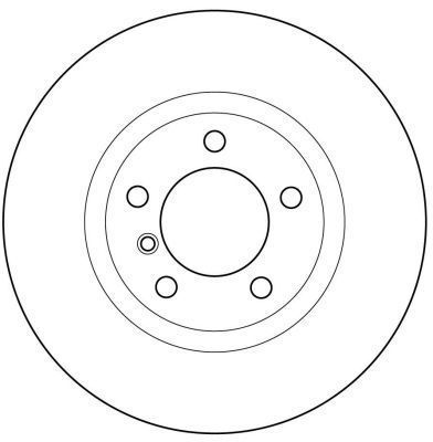 A.B.S. Bremseskive 16335 ventileret 315mm 28mm for BMW WIESMANN