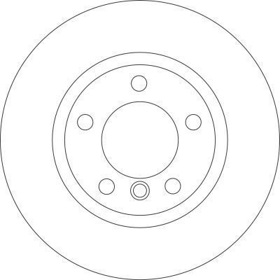A.B.S. Bremseskive 16536 ventileret 312mm 20mm for WIESMANN