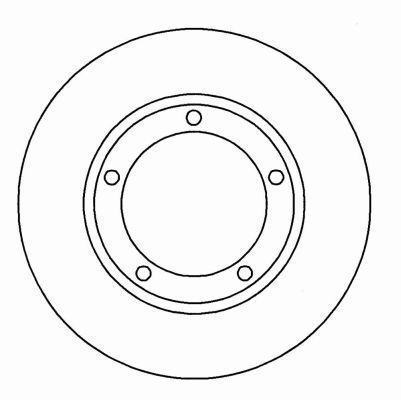 A.B.S. Bremseskive 16562 ventileret 276mm 20mm for HYUNDAI