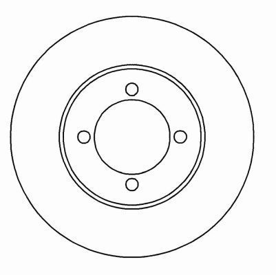 A.B.S. Bremseskive 16618 ventileret 287mm 22mm for TOYOTA