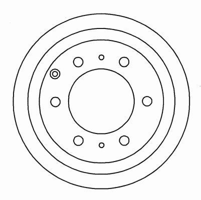 A.B.S. Bremseskive 16645 ventileret 312mm 18mm for TOYOTA