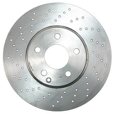 A.B.S. Bremseskive 17568 perforeret 304mm 30mm for MERCEDES-BENZ