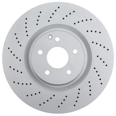 A.B.S. Bremseskive 17873 perforeret 360mm 36mm for MERCEDES-BENZ