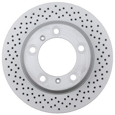 A.B.S. Bremseskive 17877 perforeret 299mm 20mm for PORSCHE