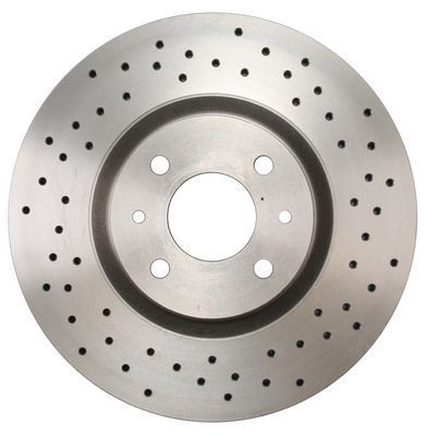 A.B.S. Bremseskive 17949 perforeret 284mm 22mm for ABARTH