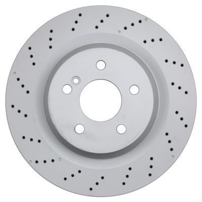 A.B.S. Bremseskive 18011 perforeret 320mm 24mm for MERCEDES-BENZ