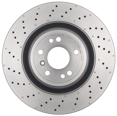 A.B.S. Bremseskive 18253 perforeret 350mm 32mm for MERCEDES-BENZ