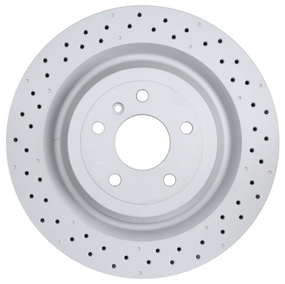A.B.S. Bremseskive 18255 perforeret 345mm 22mm for MERCEDES-BENZ